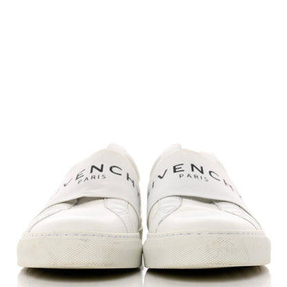 Givenchy Calfskin Band Logo Womens Urban Street Sneakers 40 White 2 of 12