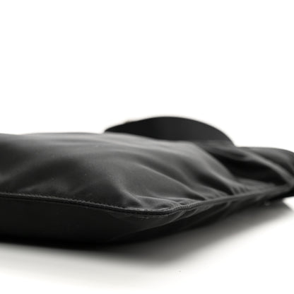 Prada Nylon Vela Flat Messenger Bag Black 7 of 9