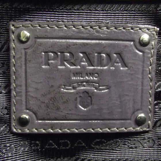 Prada Vernice Sfumata Tote Purple 8 of 11