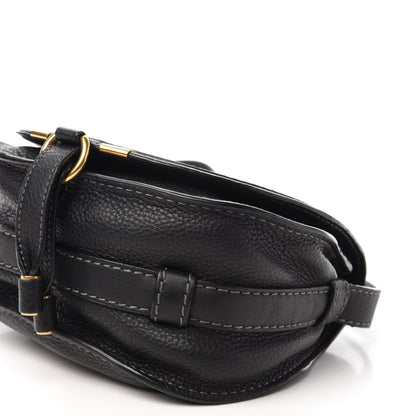 Chloe Calfskin Mini Marcie Round Crossbody Bag Black 7 of 11