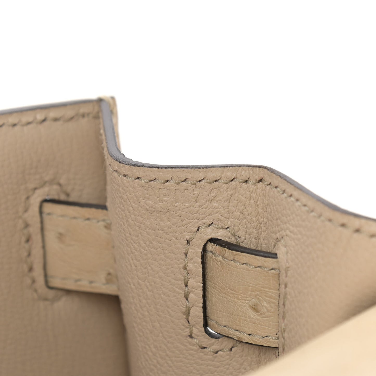 Ostrich Kelly Sellier 28 Parchemin