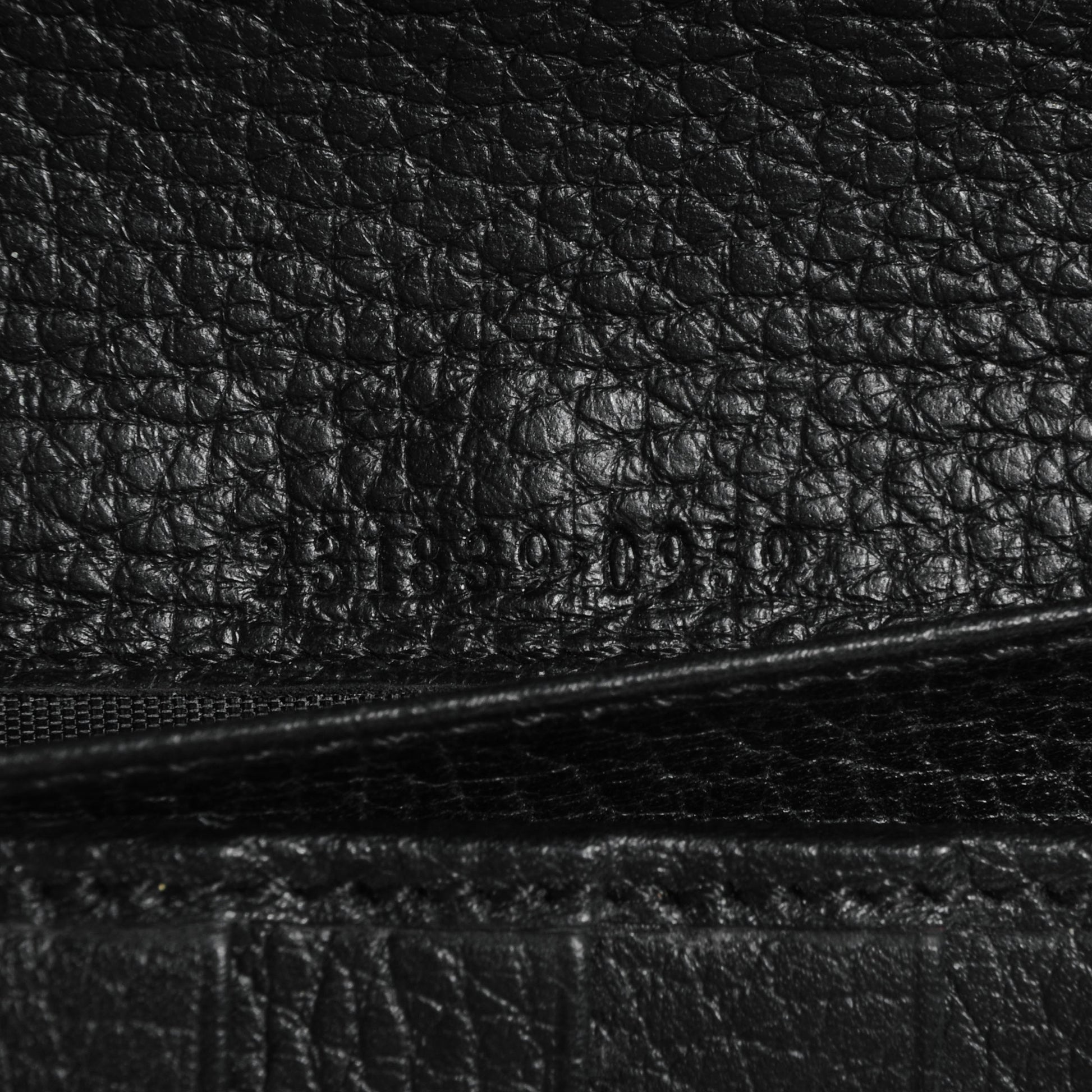 Gucci Monogram Continental Charmy Wallet Black 7 of 7