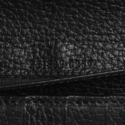 Gucci Monogram Continental Charmy Wallet Black 7 of 7