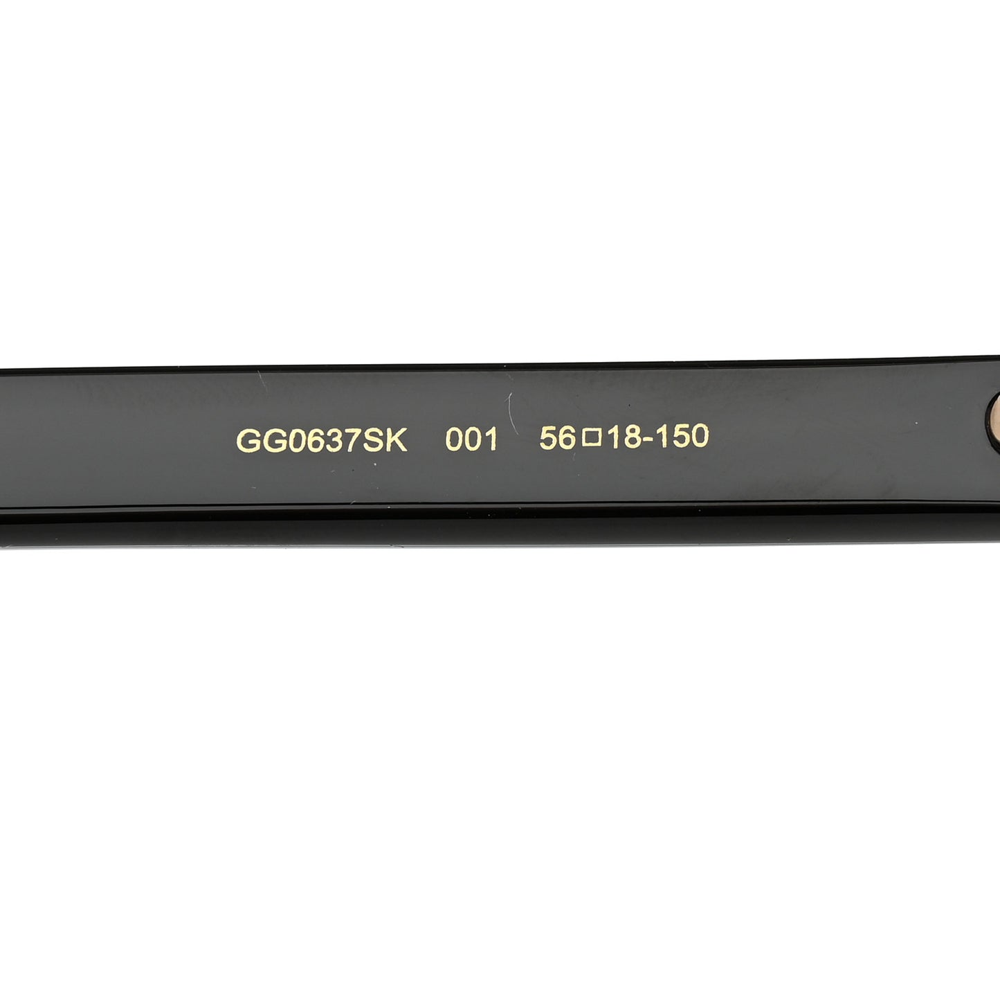 Acetate Sunglasses GG0637SK Black