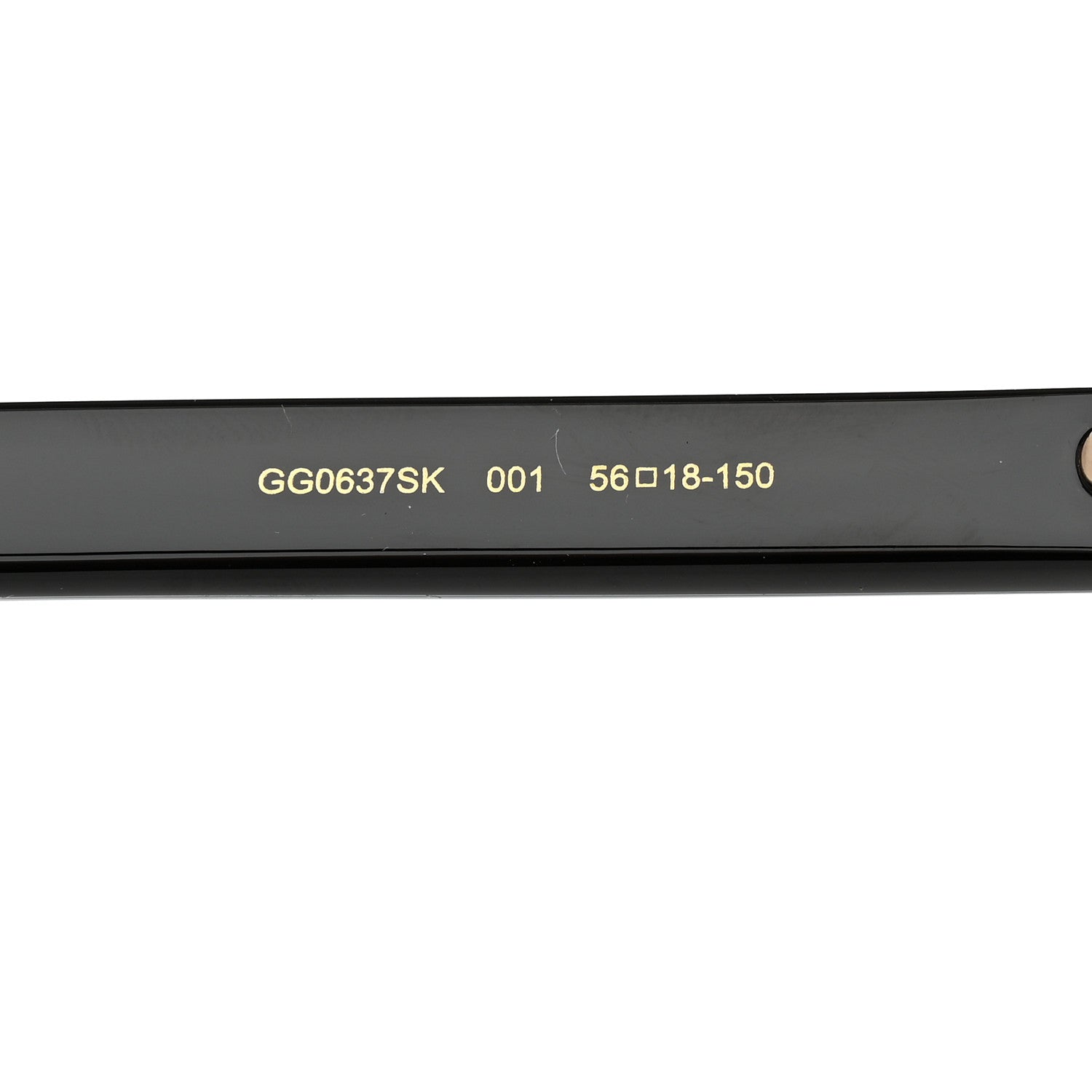Gucci Acetate Sunglasses GG0637SK Black 5 of 8
