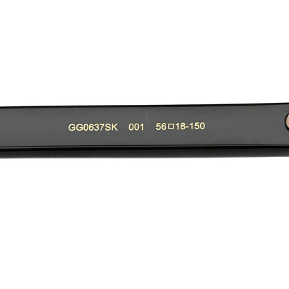 Gucci Acetate Sunglasses GG0637SK Black 5 of 8