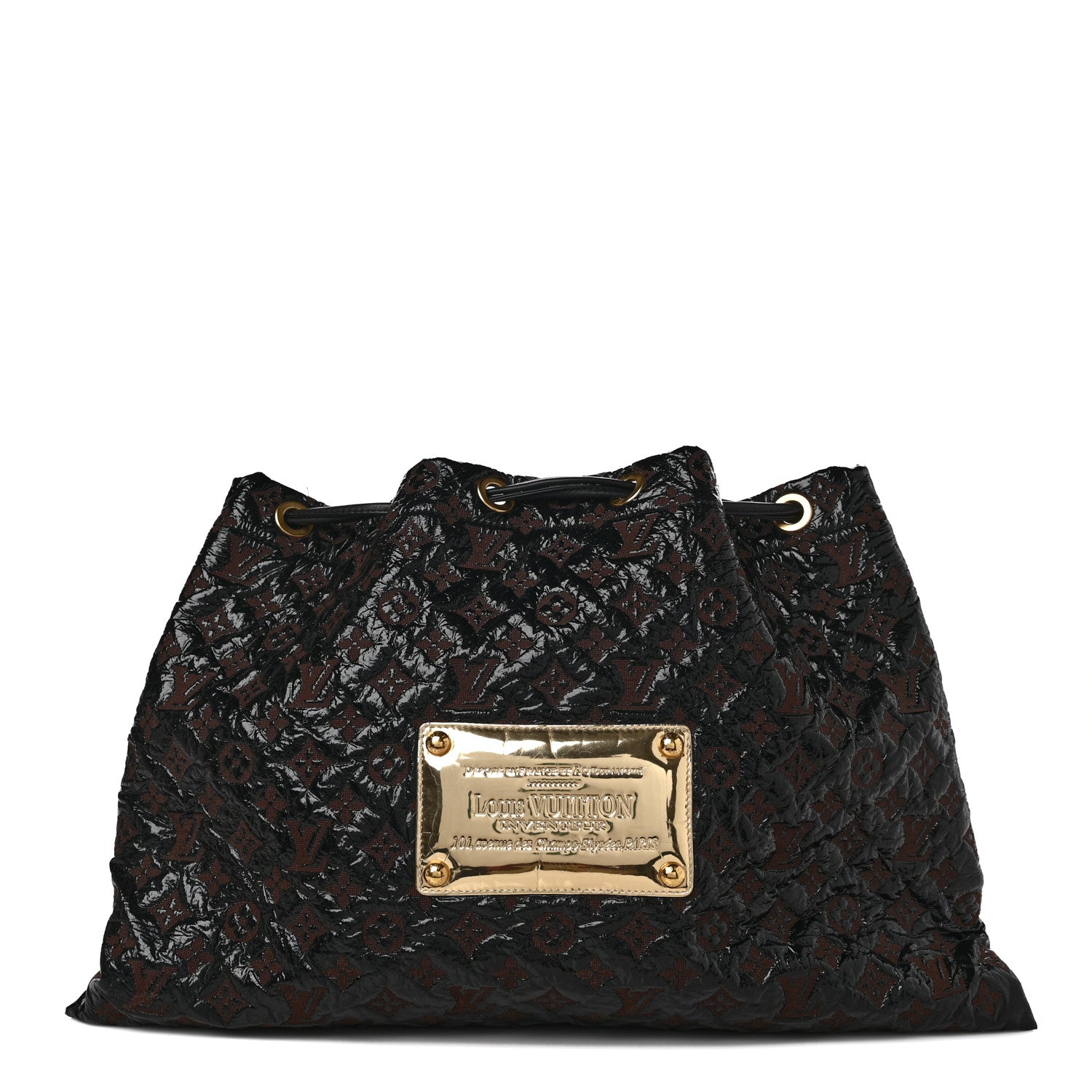 Louis Vuitton Vinyl Monogram Squishy Inventeur Black 1 of 8