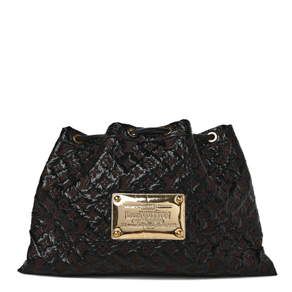Louis Vuitton Vinyl Monogram Squishy Inventeur Black 1 of 8