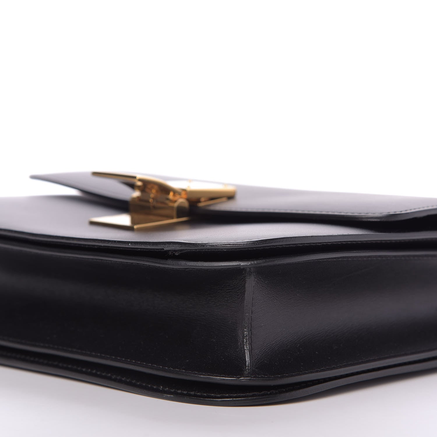 Celine Box Calfskin Medium Classic Box Flap Bag Black 7 of 10