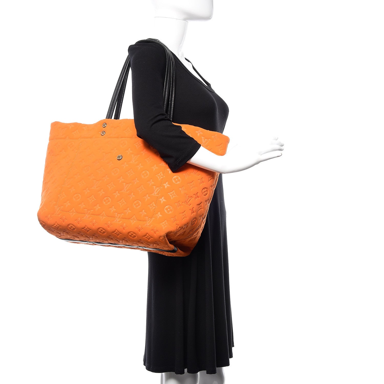 Louis Vuitton Monogram Scuba MM Orange 2 of 16
