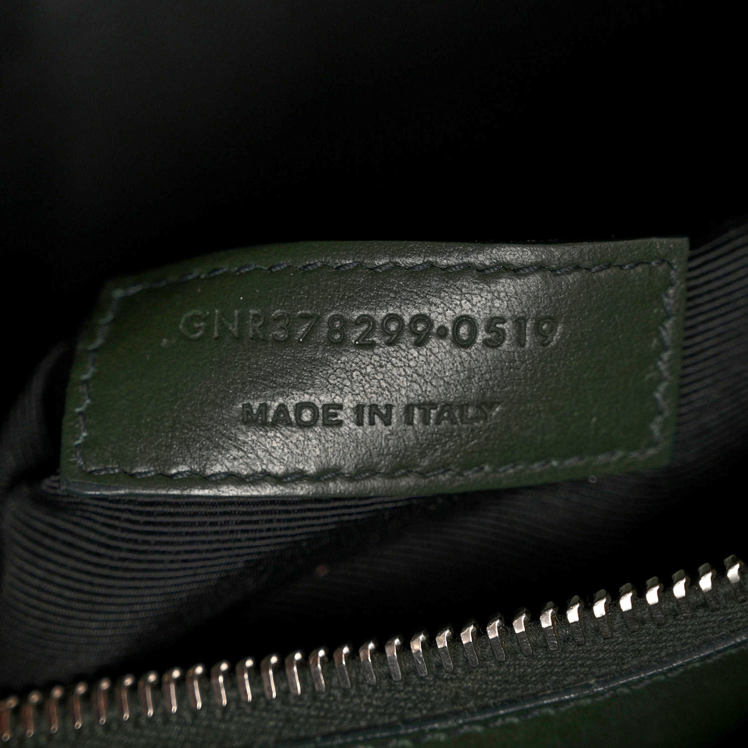 Saint Laurent Grained Calfskin Small Sac De Jour Dark Vert 7 of 13