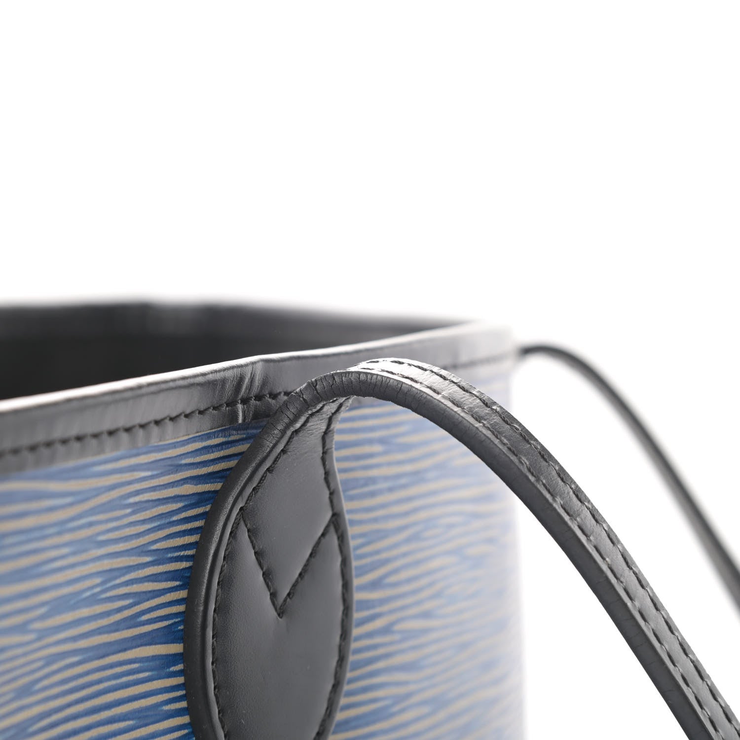 Louis Vuitton Epi Neverfull MM Denim Light 17 of 18