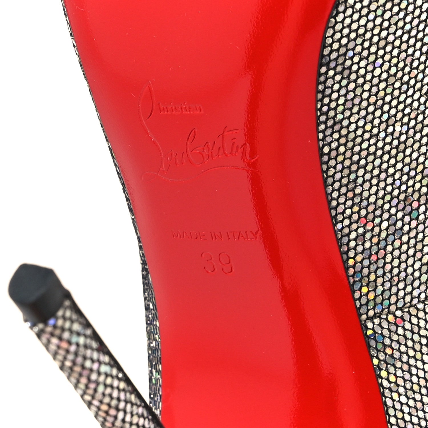 Christian Louboutin Glitter Disco Ball Pigalle Follies 120 Pumps 39 Multicolor 6 of 9