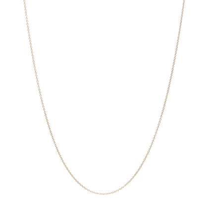 Tiffany 18K Yellow Gold Chain Necklace 16" 1 of 7