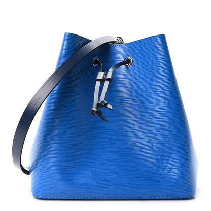 Louis Vuitton Epi Neonoe MM Lazuli Navy 1 of 10
