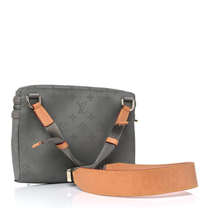 Louis Vuitton Monogram Titanium Messenger PM 3 of 15