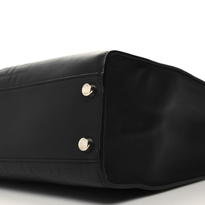 Fendi Vitello Grace FF Gradient Embossed Peekaboo X-Lite Fit Black 9 of 9
