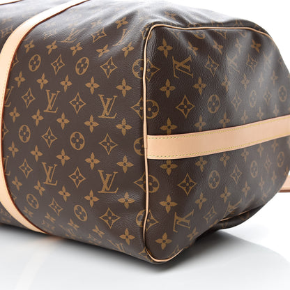 Louis Vuitton Monogram Keepall Bandouliere 55 10 of 10