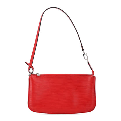 Louis Vuitton Epi Pochette Accessories NM Coquelicot 1 of 10