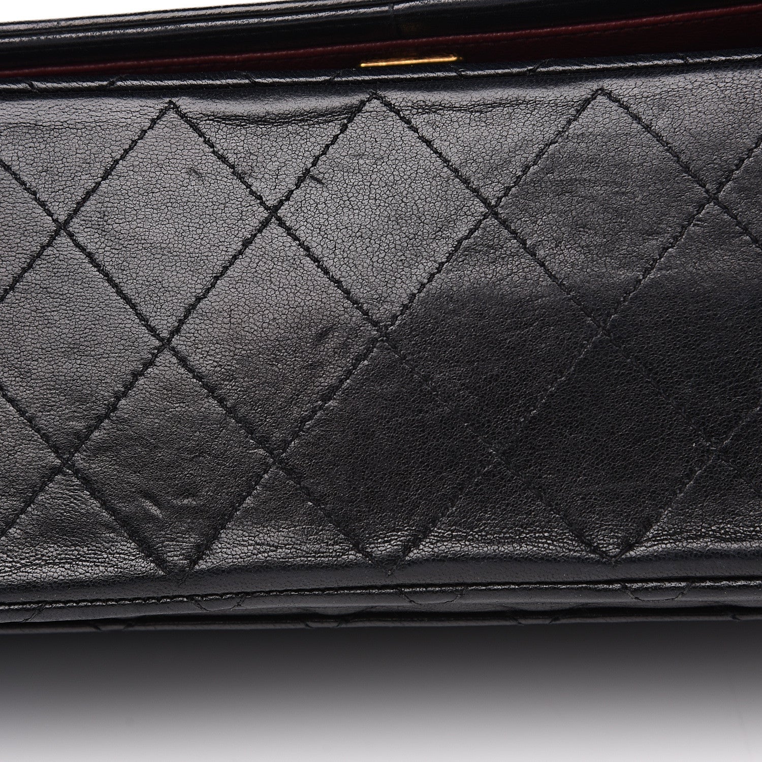 Chanel Lambskin Quilted Medium Single Flap Black 8 of 15