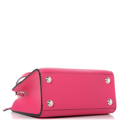 Louis Vuitton Calfskin City Steamer Mini Rose Falbala 4 of 9