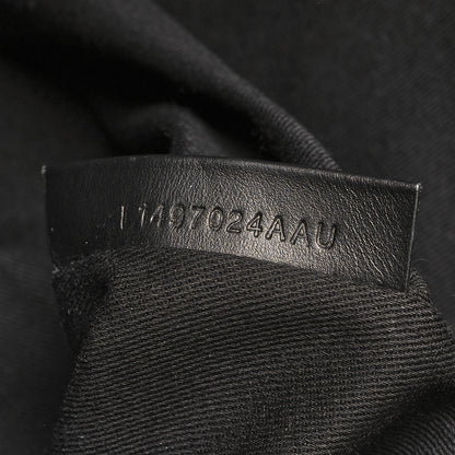 Tom Ford Canvas Calfskin Logo Tote Black 6 of 9