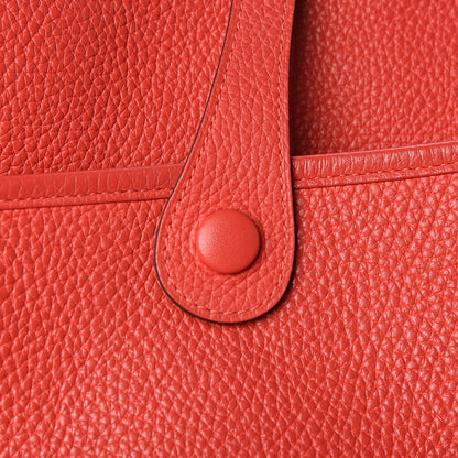 Hermes Taurillon Clemence Evelyne III PM Bougainvillea 6 of 17