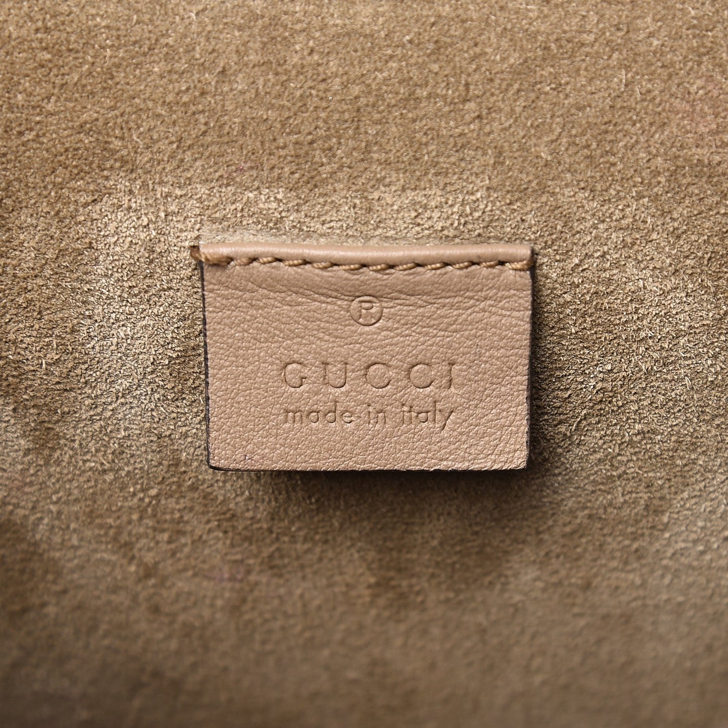 GG Supreme Monogram Medium Dionysus Shoulder Bag Taupe