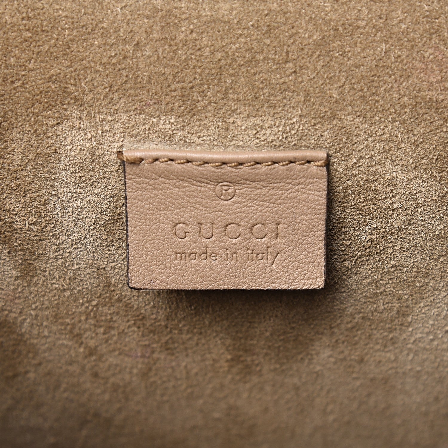 Gucci GG Supreme Monogram Medium Dionysus Shoulder Bag Taupe 6 of 11