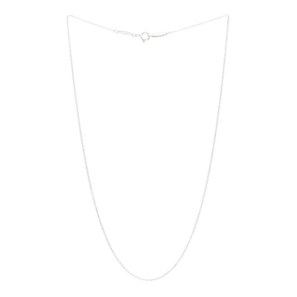 Tiffany Sterling Silver Chain Necklace 16" 3 of 4