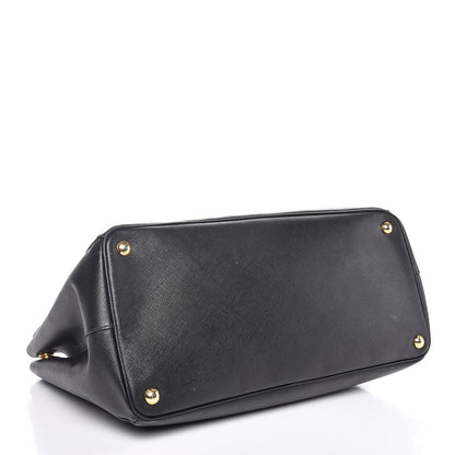 Prada Saffiano Lux Large Tote Nero Black 4 of 13
