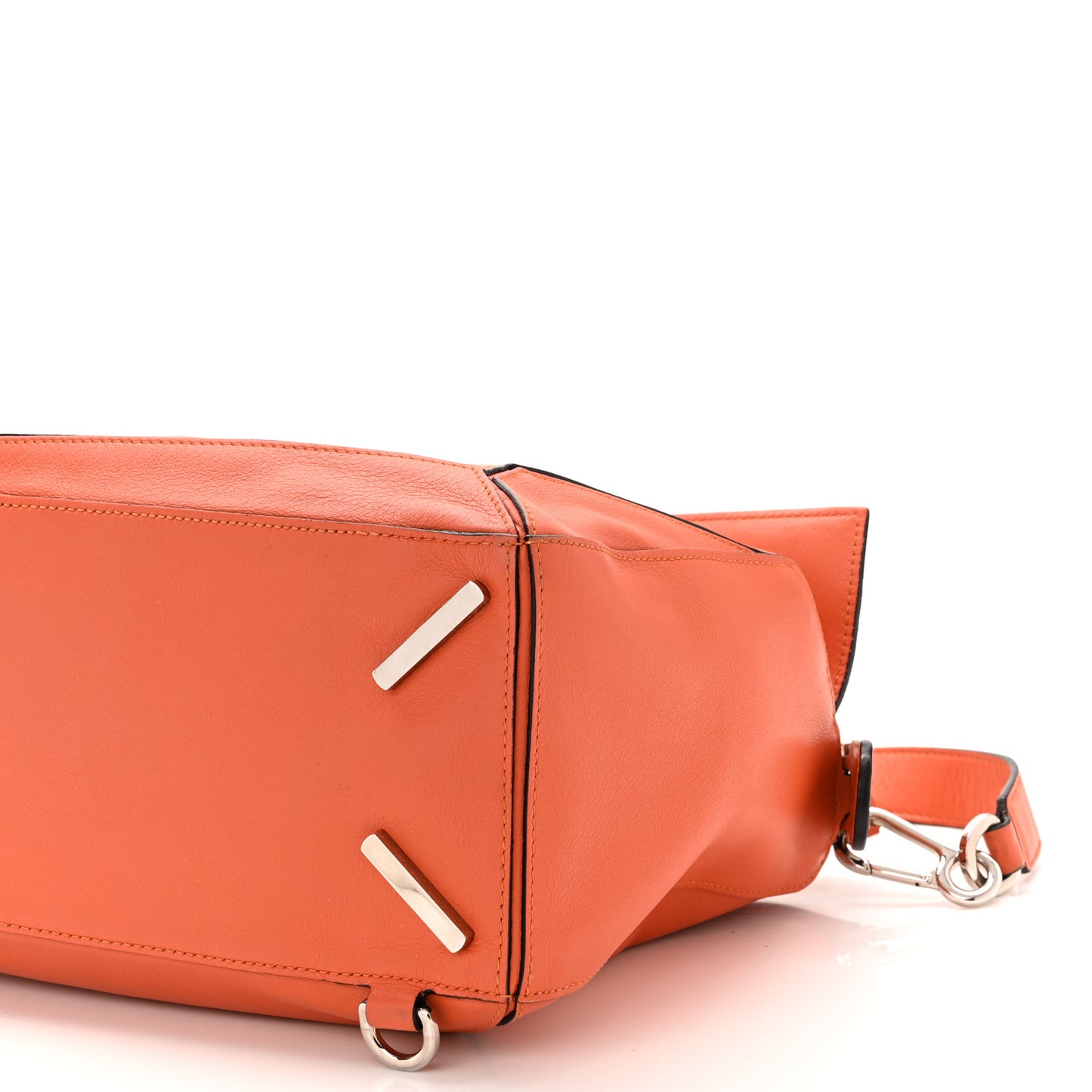 Calfskin Medium Puzzle Bag Orange