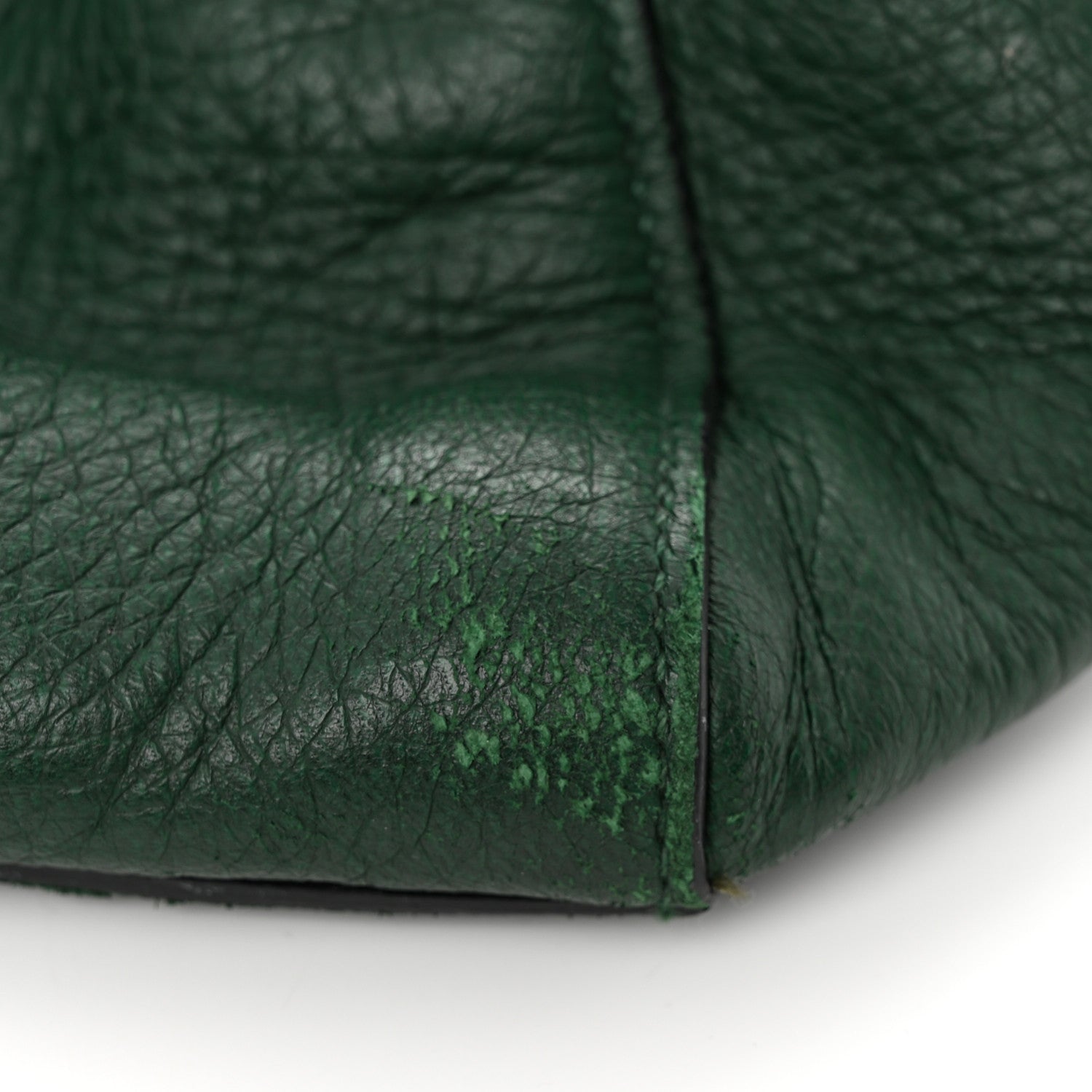 Prada Vitello Daino Shopping Tote Foresta 17 of 19