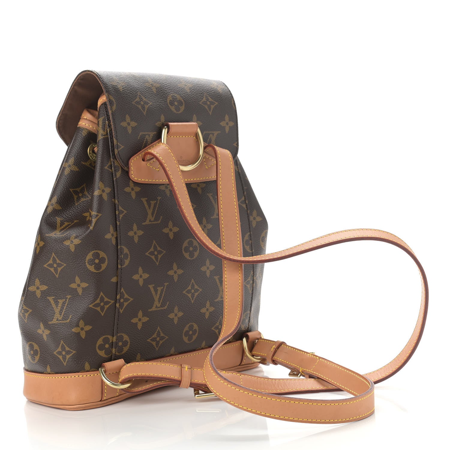 Louis Vuitton Monogram Montsouris MM Backpack 3 of 11