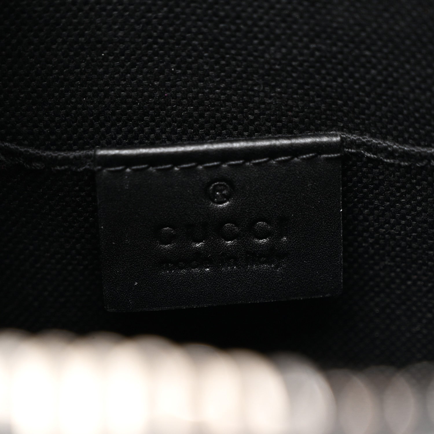 Gucci GG Supreme Monogram Web Small Flat Messenger Bag Black Grey 6 of 12