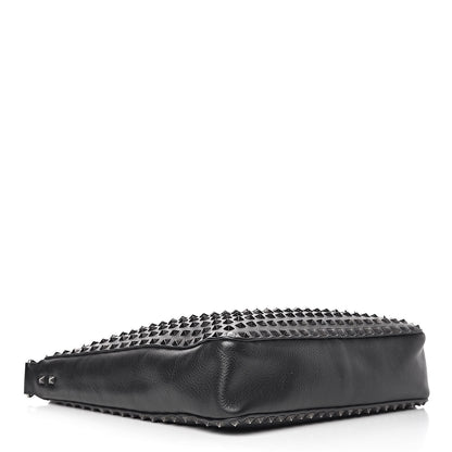 Valentino Garavani Calfskin Rockstud All Over Flip-Lock Messenger Bag Black 4 of 10