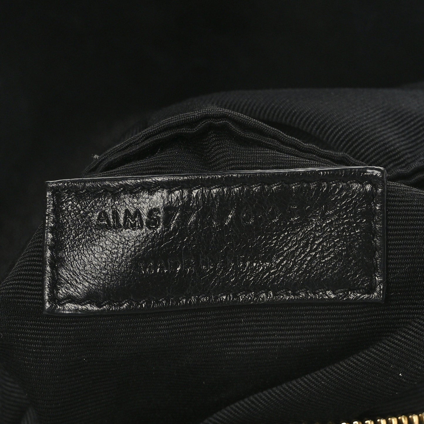 Lambskin Quilted Small Loulou Puffer Monogram Chain Satchel Black