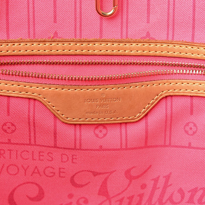 Louis Vuitton Monogram Roses Neverfull MM 6 of 18