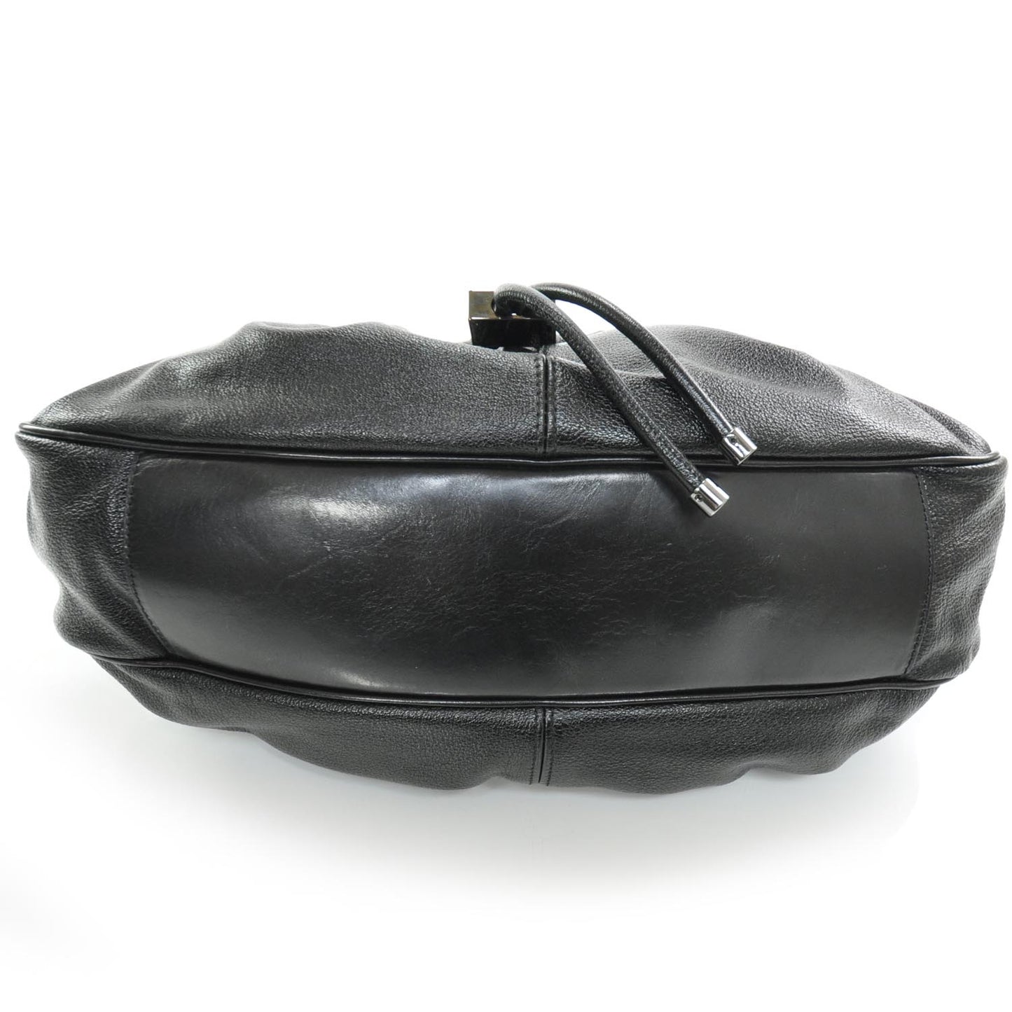 Prorsum Leather Warrior Hobo Black