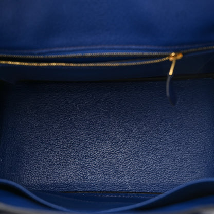 Hermes Epsom Birkin 30 Bleu Saphir 8 of 14