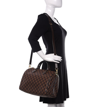 Louis Vuitton Damier Ebene Speedy Bandouliere 30 2 of 14