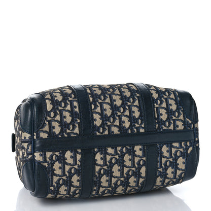 Christian Dior Monogram Boston Navy Blue 4 of 15