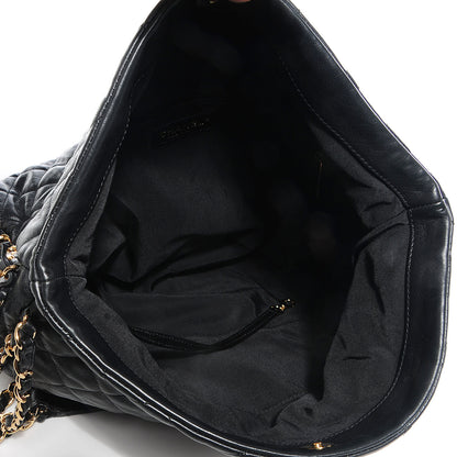 Chanel Calfskin Large Chain Me Hobo Black 5 of 7