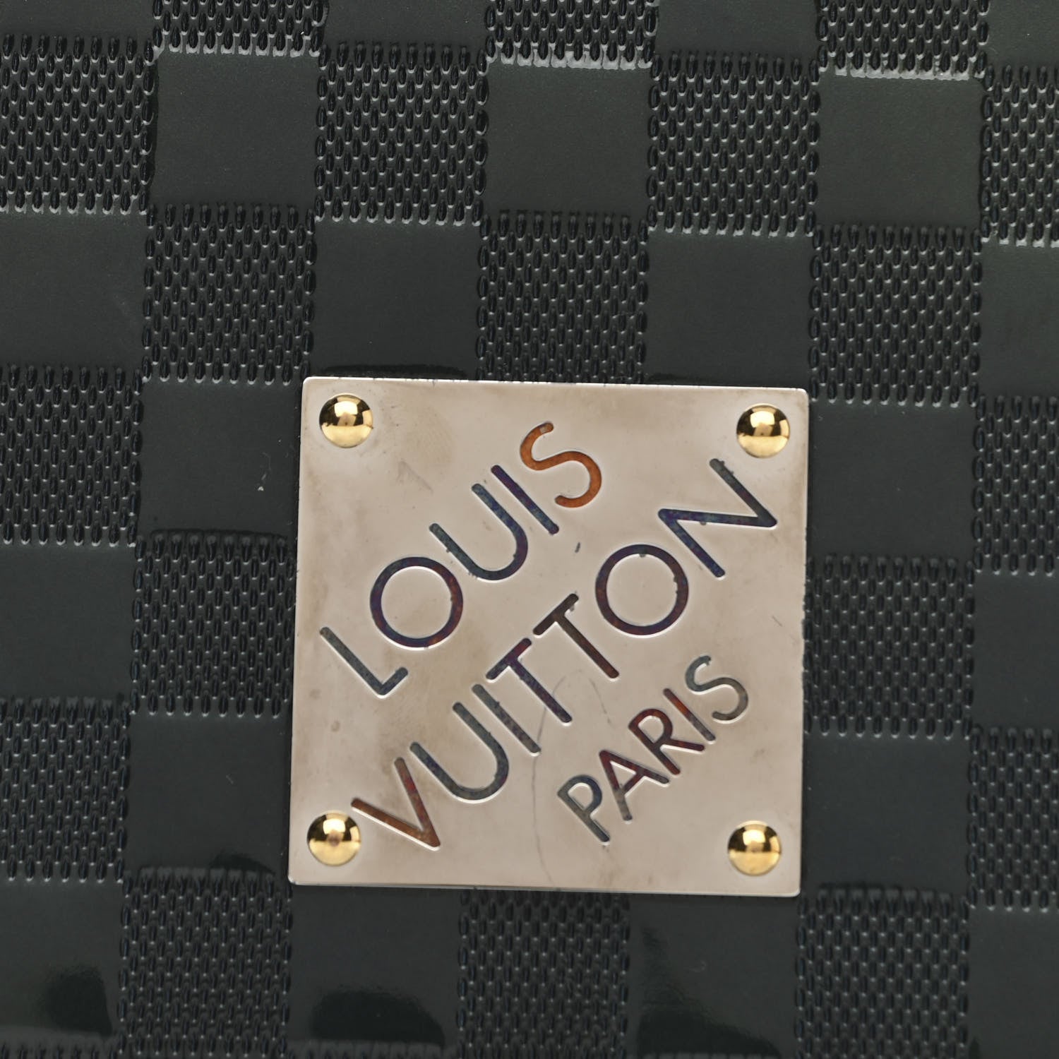 Louis Vuitton Damier Vernis Club Petrole Blue 11 of 11