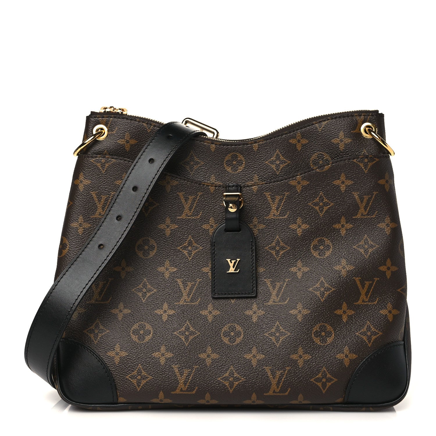 Louis Vuitton Monogram Odeon MM Black 1 of 8