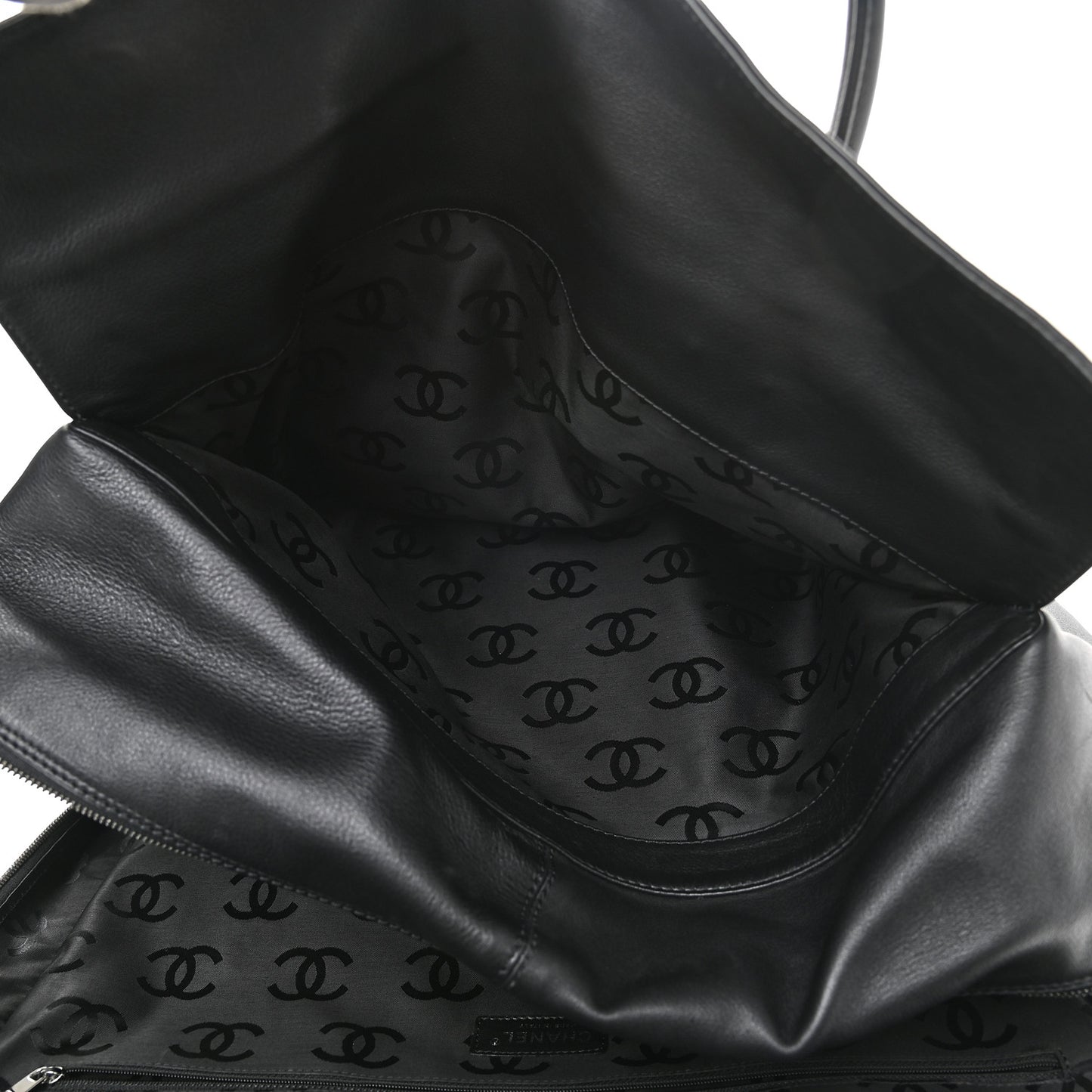 Lambskin Timeless CC Duffle Bag Black