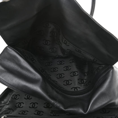 Chanel Lambskin Timeless CC Duffle Bag Black 7 of 10