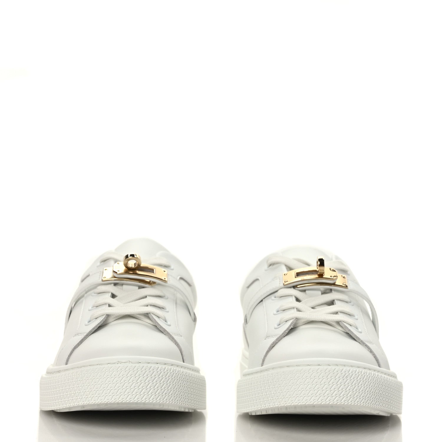 Hermes Calfskin Day Sneakers 39.5 White 2 of 9