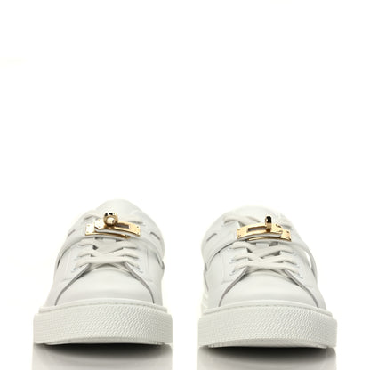 Hermes Calfskin Day Sneakers 39.5 White 2 of 9