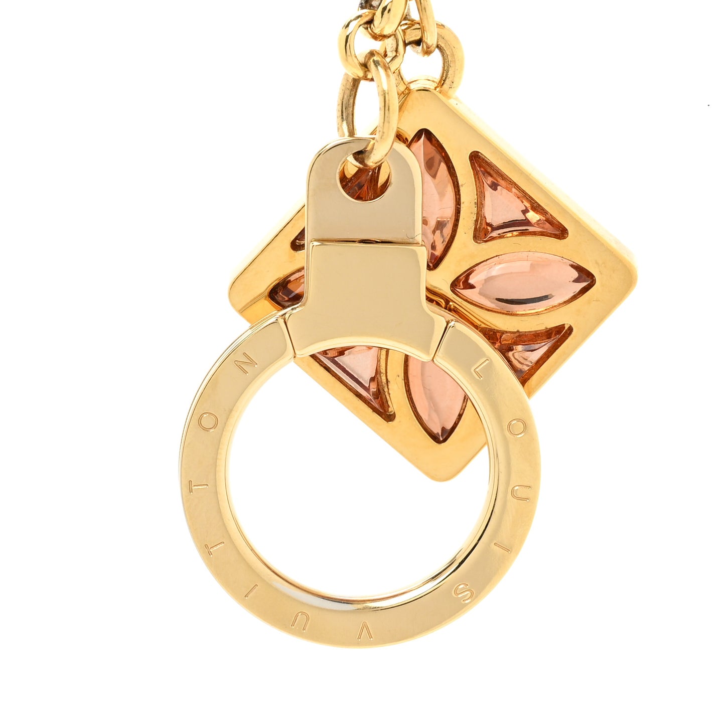Ice Flower Key Chain Bag Charm